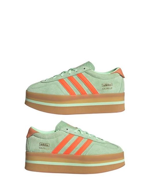 Adidas Green Gazelle Stack Platform Sneaker
