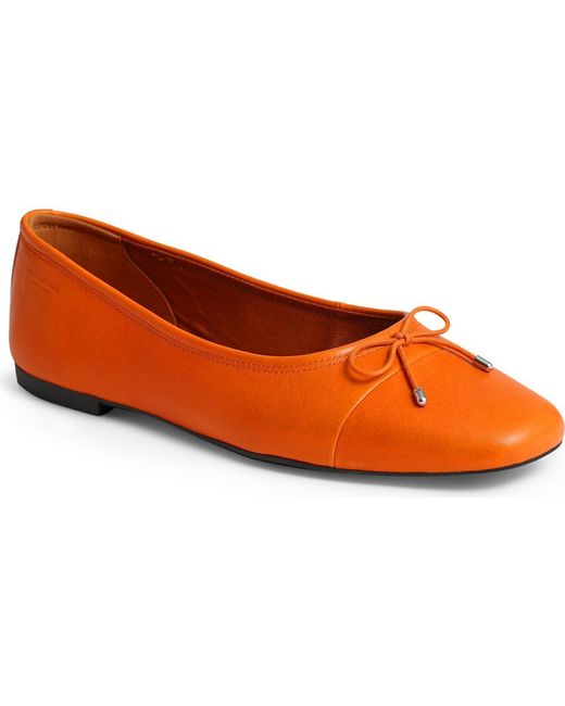 Vagabond Orange Jolin Ballet Flat