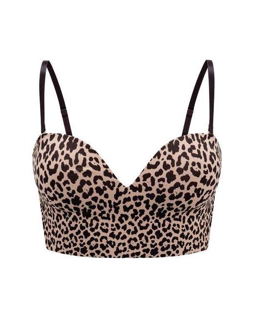 Thirdlove Black Zero Edge Strapless Underwire Bustier Bra