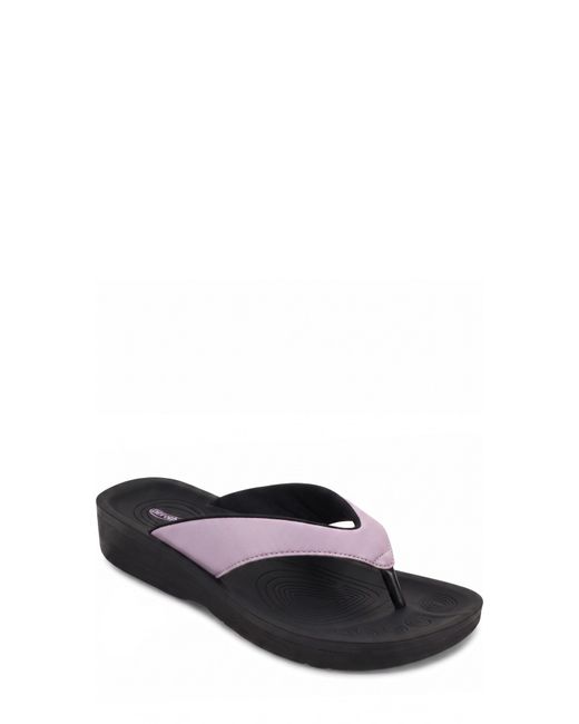 AEROTHOTIC White Flumen Flip Flop