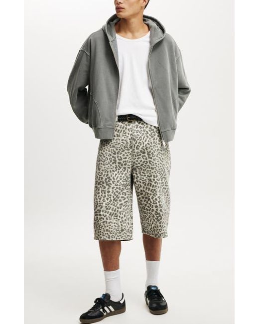 Cotton On Multicolor Super Baggy Jort for men