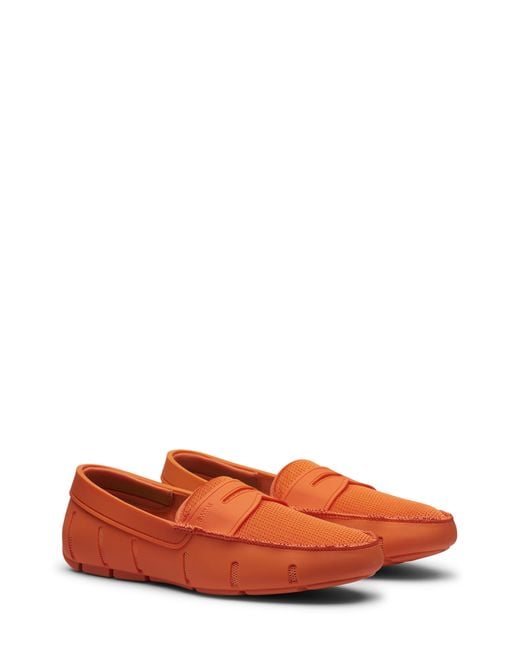 Swims Penny Loafer in Red for Men | Lyst
