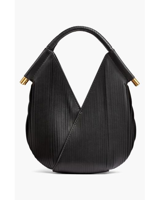 Donna Karan Black Baldwin Lasercut Micro Crossbody