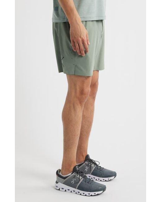 TEN THOUSAND Green Interval Lined Training Shorts for men