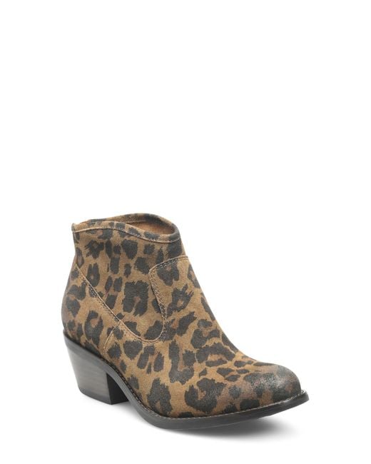 Söfft Brown Aisley Bootie