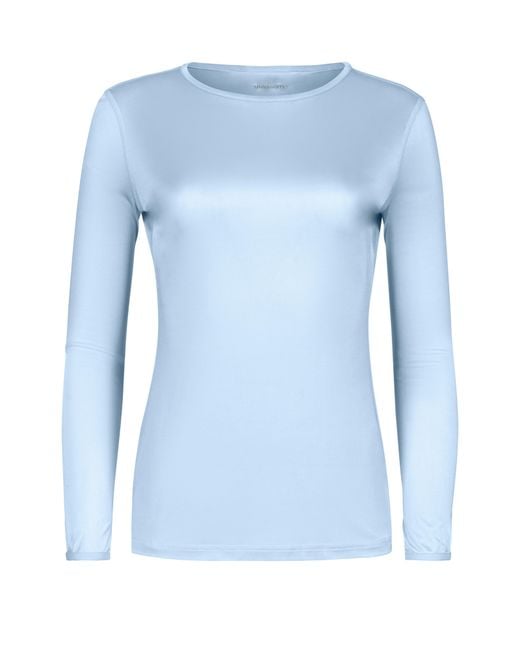 Uwila Warrior Blue Silk Blend Base Layer