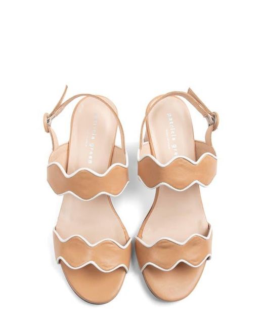 Patricia Green Metallic Palm Beach Piped Sandal
