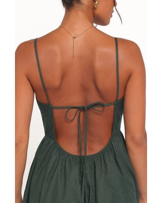 forever 21 green t shirt dress Laurel Velvet Midi Dress - Emerald Green