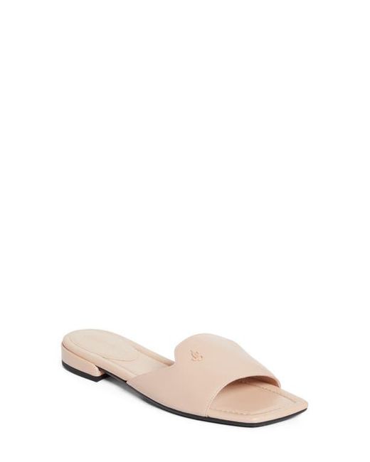 Jimmy Choo Natural Dina Slide Sandal