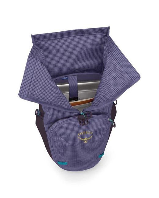 Osprey Blue Transporter 30-Liter Roll Top Backpack
