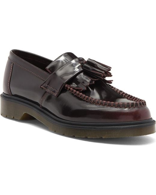 Dr. Martens Black Adrian Kiltie Tassel Loafer