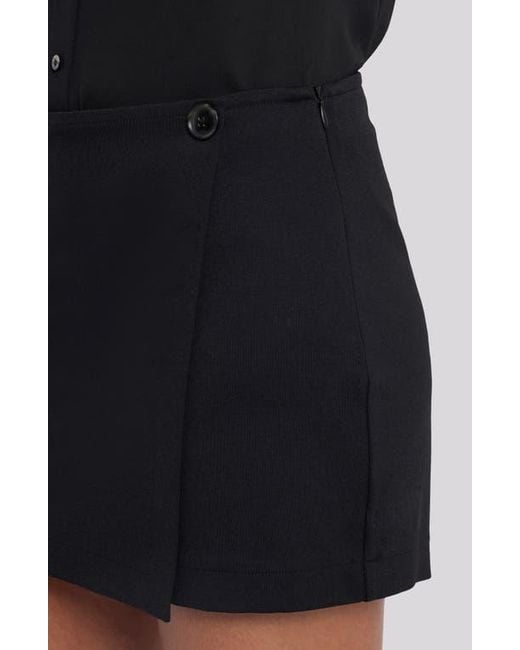 NYDJ Black Ponte Skort