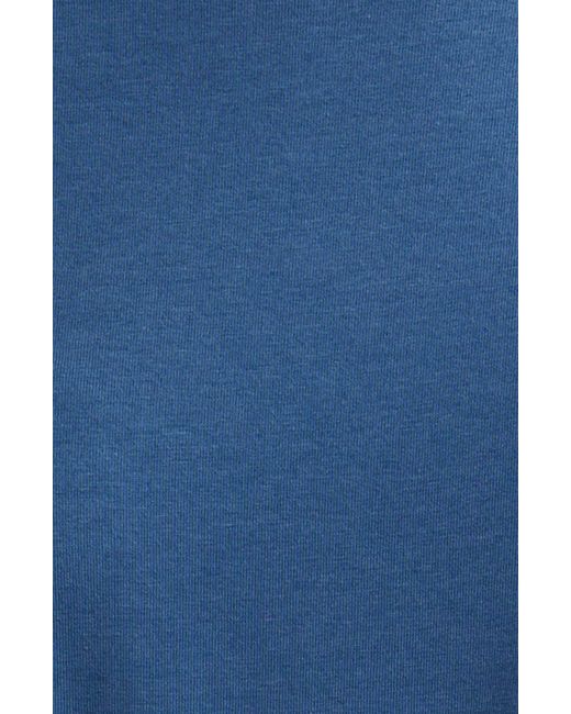 Caslon Blue Caslon(r) Easy Tie Waist Maxi Dress