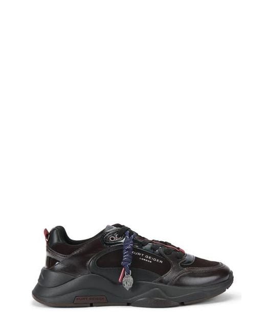 Kurt Geiger Black Royston Sneaker for men