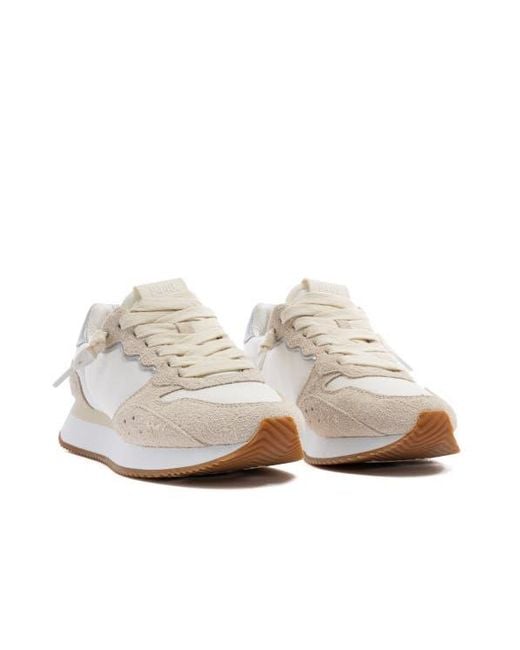 P448 White Jesse Trainer Sneaker