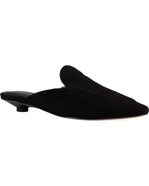 Pelle Moda Black Amias Mule