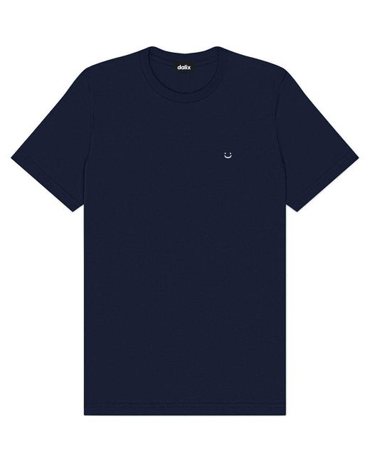 Alix Blue Lil Smile Jersey Tee for men