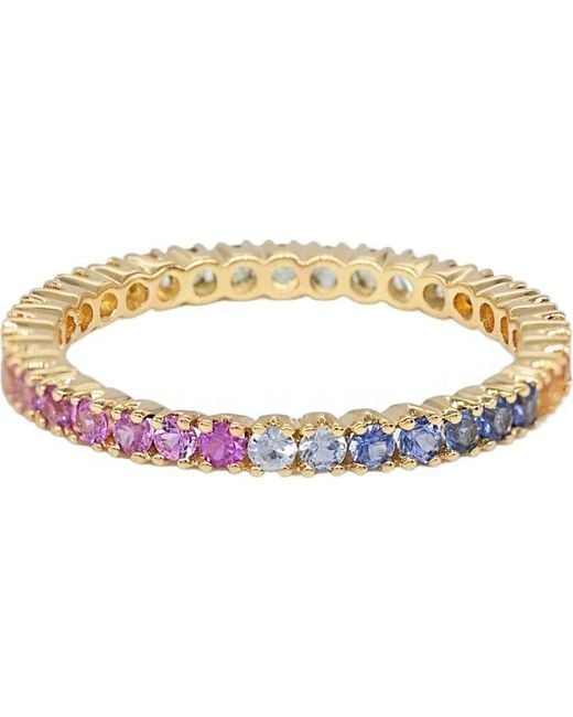 Sethi Couture Metallic Sapphire Ring