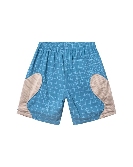 Market Blue Open Source Nylon Shorts for men