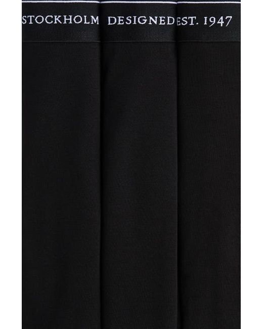 H&M Black 3-Pack Coolmax Mid Trunks for men