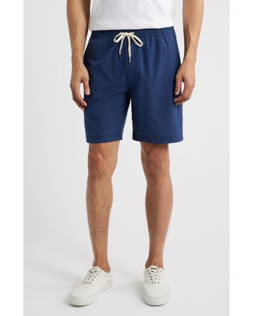 Fair Harbor Blue One Performance Shorts for men