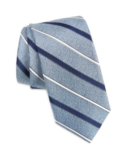 Nordstrom Blue Toderi Stripe Silk Tie for men