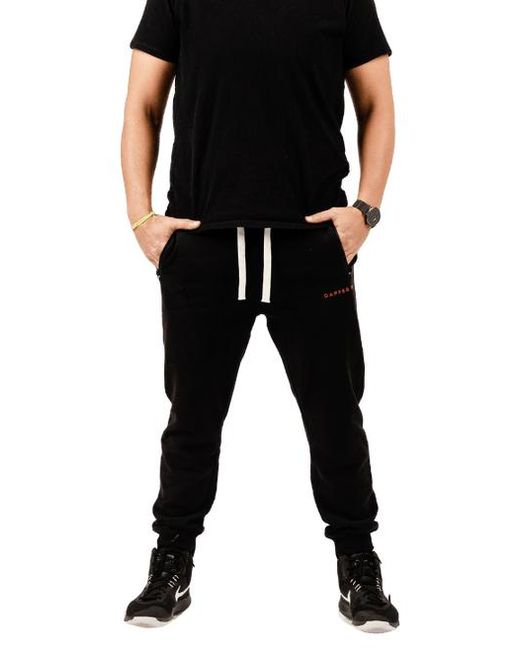 Dapper Boi Black Db Joggers for men