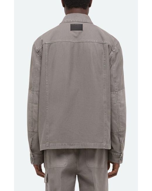 Helmut Lang Gray Denim Utility Jacket for men