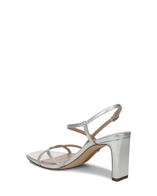 Sam Edelman White Elissa Slingback Sandal