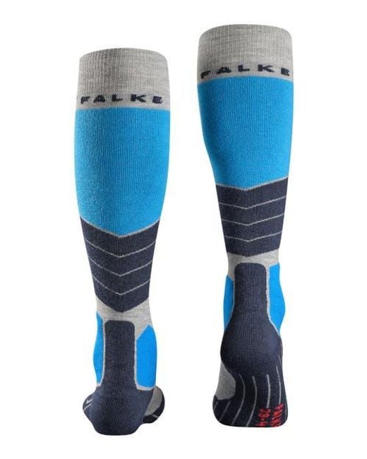 Falke Blue Sk2 Intermediate Ski Socks for men