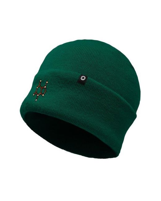 Alix Green Molecule Beanie for men