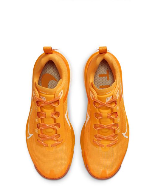 Nike Orange React Terra Kiger 9 Running Shoe