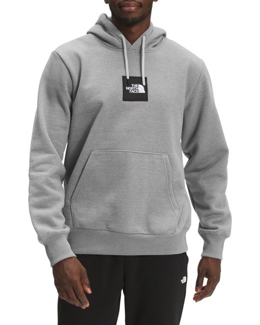 The North Face Heavyweight Box Fleece Hoodie in Gray for Men Lyst