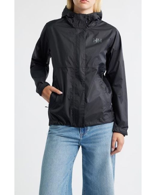 Helly Hansen Black Loke Windproof Waterproof Hooded Jacket