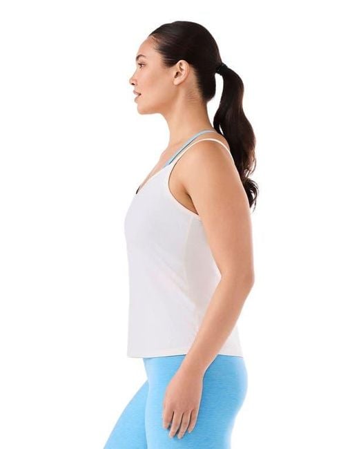 Tavi White Pace Rib Tank