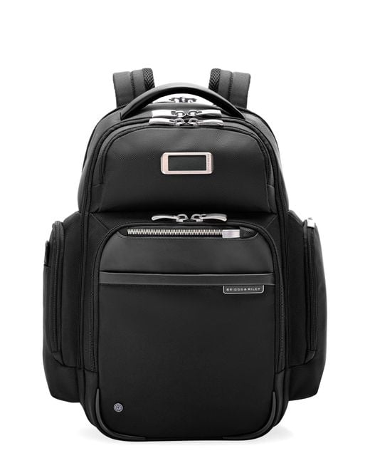 Briggs & Riley Black Medium Work Cargo Backpack