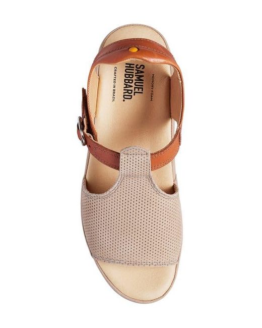 Samuel Hubbard Shoe Co. Multicolor Portola T-Strap Sandal