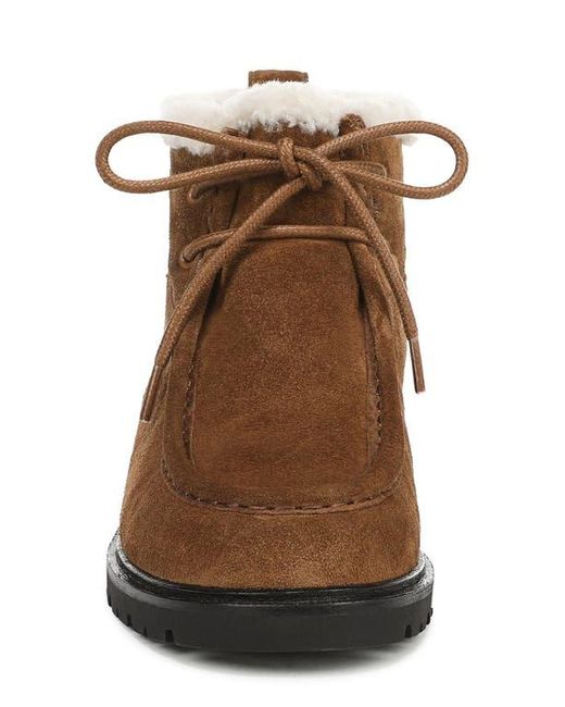 Vince Brown Sierra Genuine Shearling Boot
