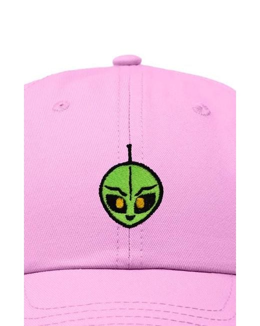 Alix Pink Duder Alien Dad Cap for men