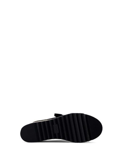 TOMS Black Diana Platform Slide Sandal