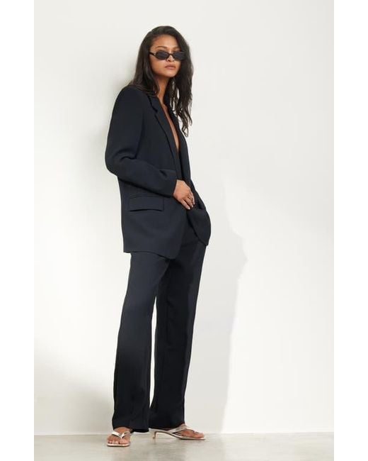 Open Edit Black The Curator Relaxed Blazer