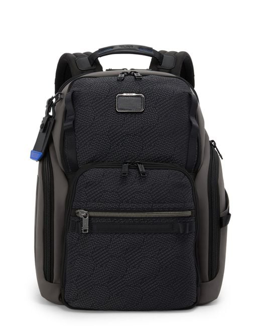 Tumi Black Search Backpack for men