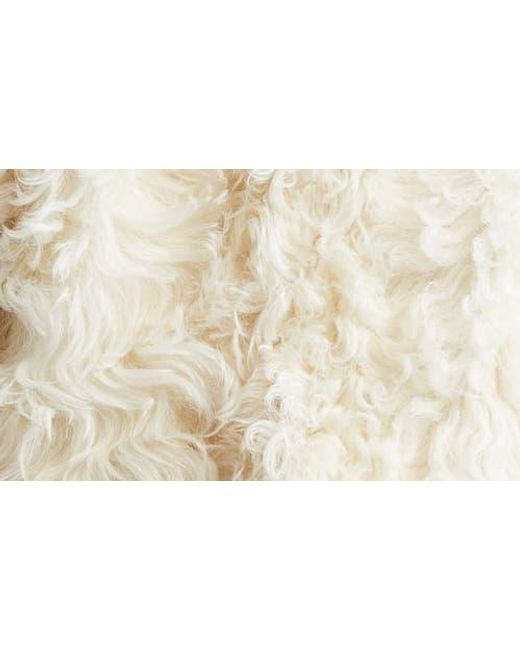 Zimmermann Natural Hypnotic Spot Genuine Shearling Jacket