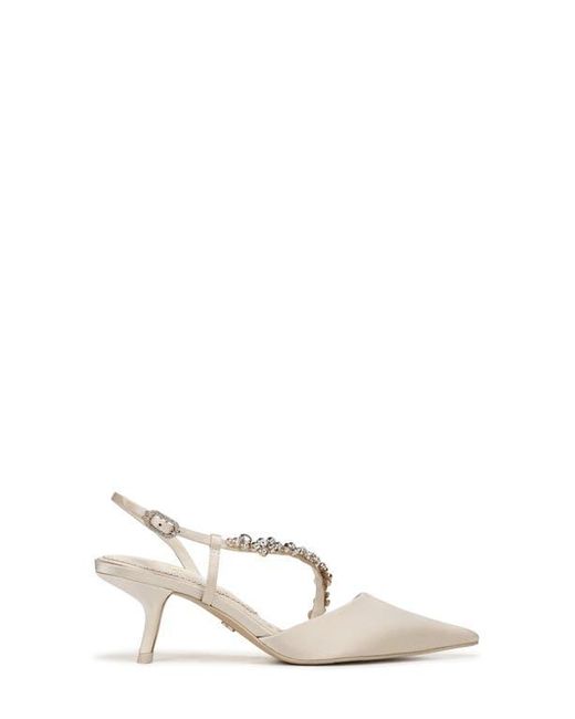 Sam Edelman Natural Bonnie Slingback Pointed Toe Pump
