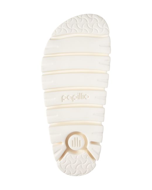 Birkenstock White Papillio By Arizona Chunky Exquisite Sandal