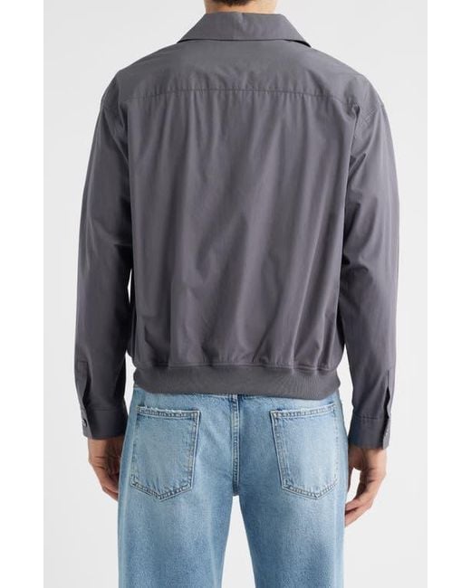 FRAME Black Cotton Jacket for men