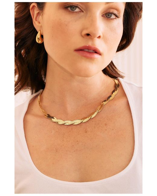 Brook and York Natural Haven Snake Chain Necklace