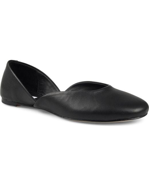 Zigi Black Aberdeen D'Orsay Flat