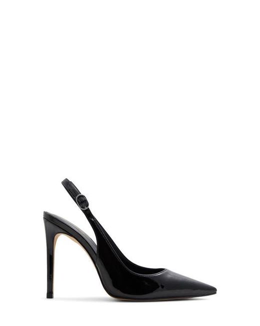 ALDO Black Stessy Slingback Pointed Toe Pump