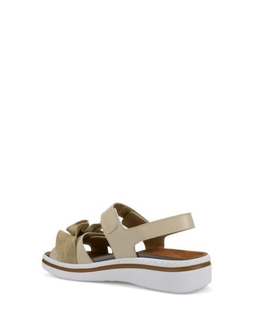 Ron White Multicolor Frances Slingback Platform Wedge Sandal